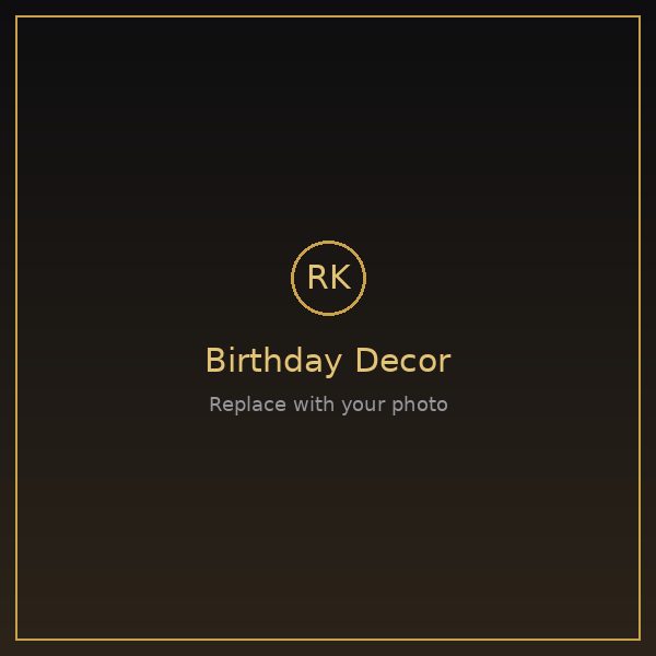 Birthday party balloon decor